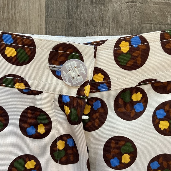 Tory Burch 100% Silk Wide Leg Pant Size 8 - Picture 5 of 8